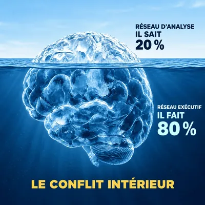 Cerveau représente Conscient Inconscient